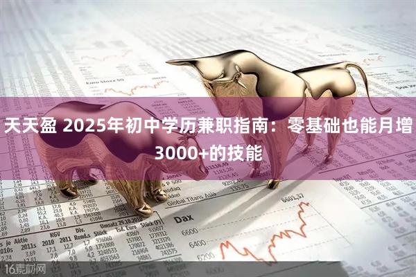天天盈 2025年初中学历兼职指南：零基础也能月增3000+的技能
